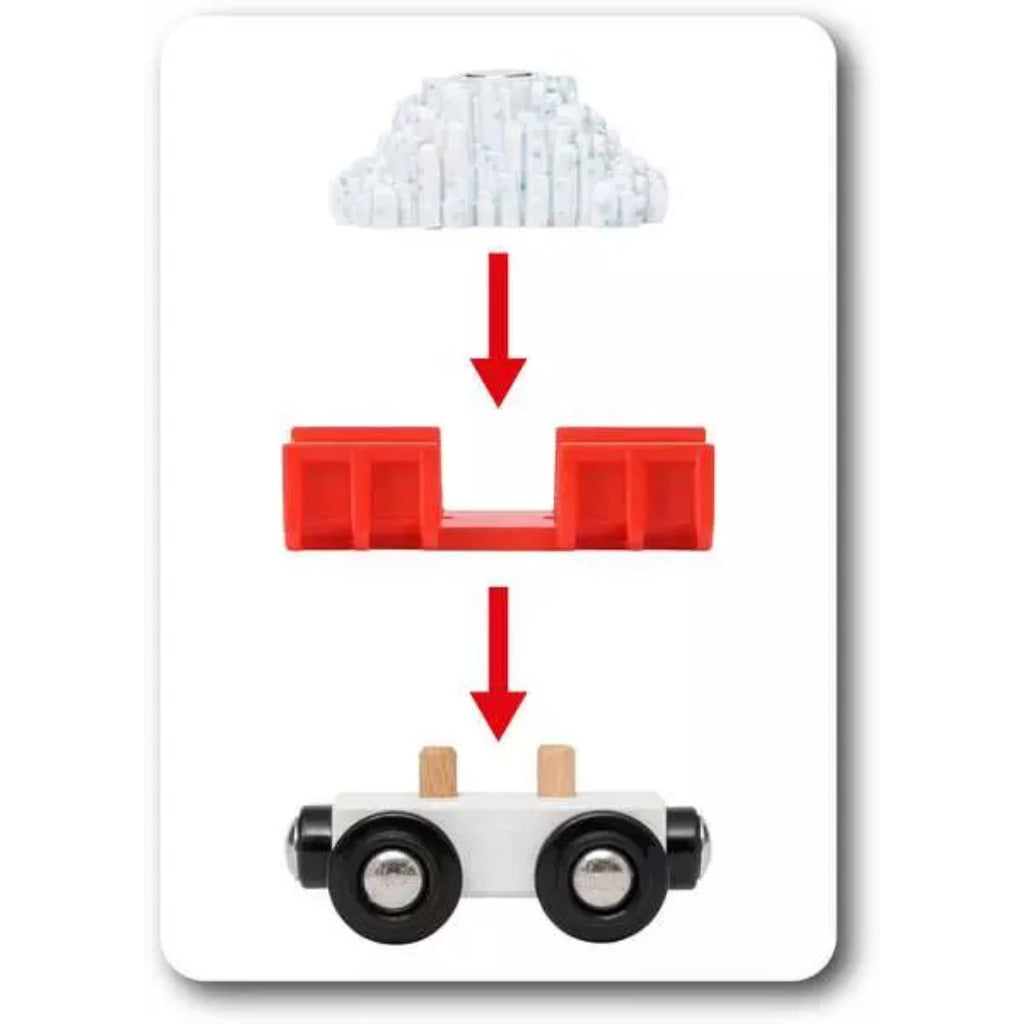 BRIO Snow Plow Train