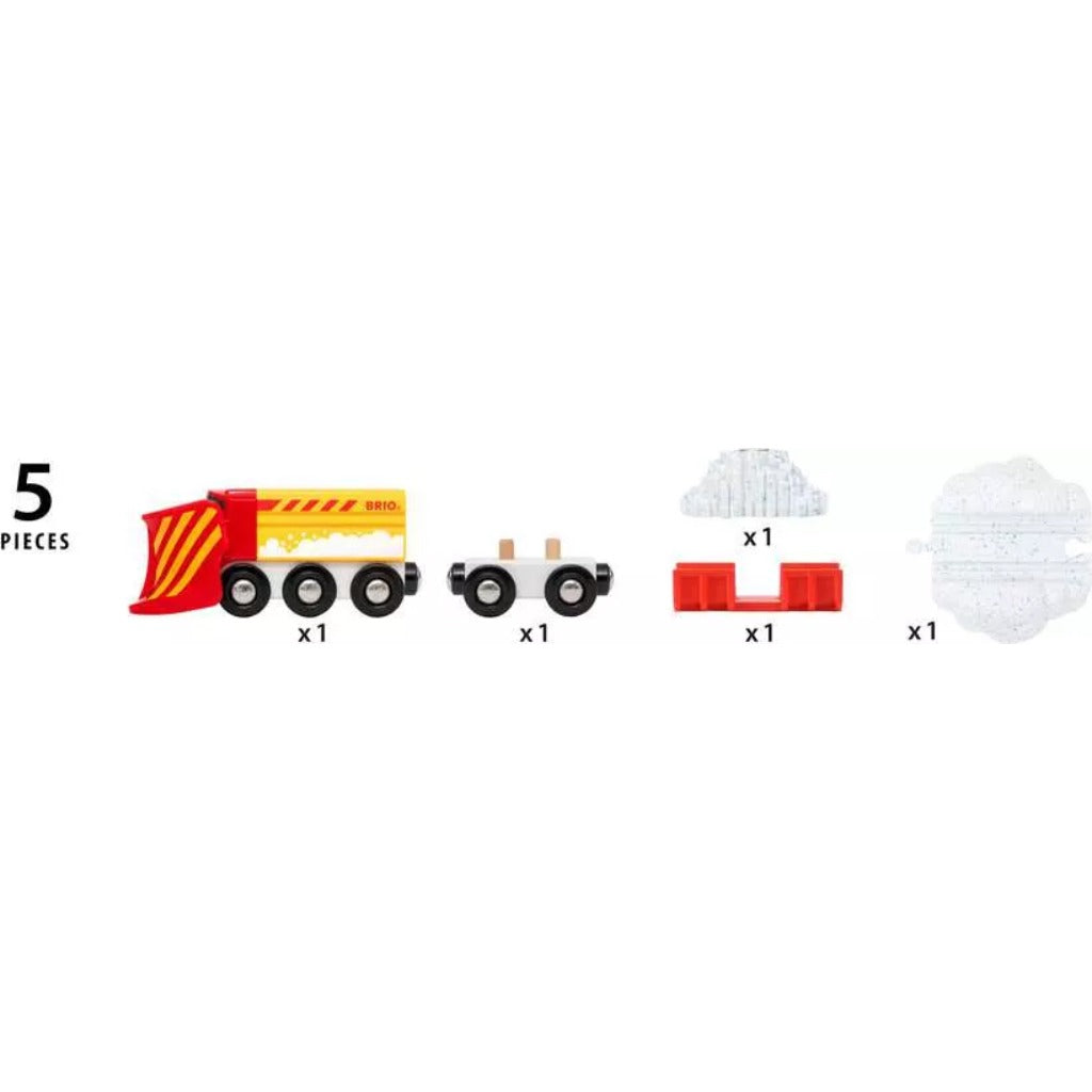 BRIO Snow Plow Train