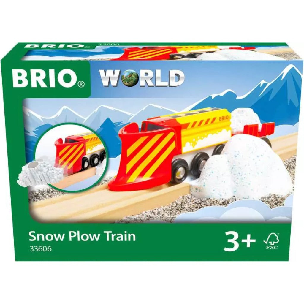 BRIO Snow Plow Train
