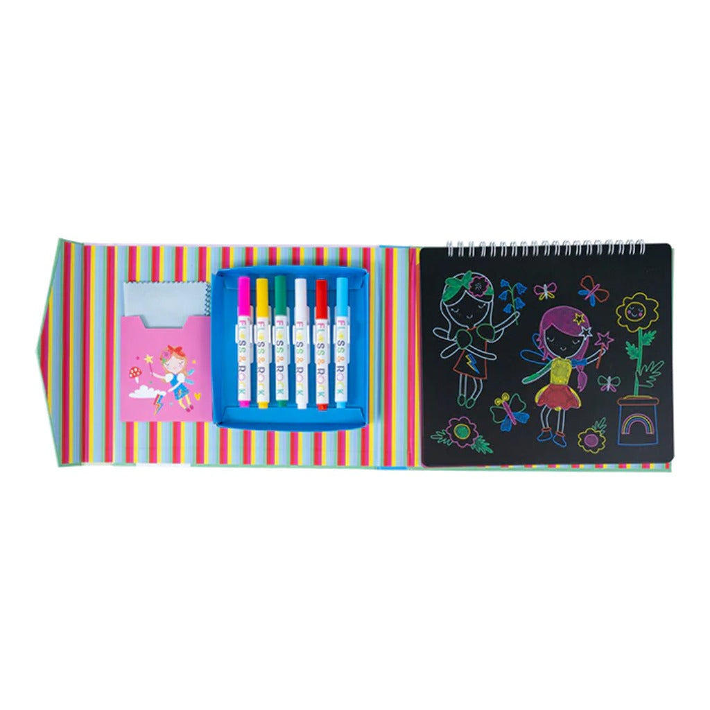 Floss & Rock Chalkboard Sketchbook Rainbow Fairy