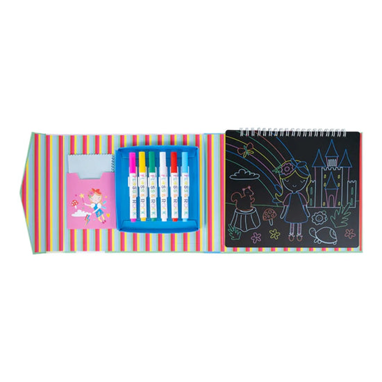 Floss & Rock Chalkboard Sketchbook Rainbow Fairy