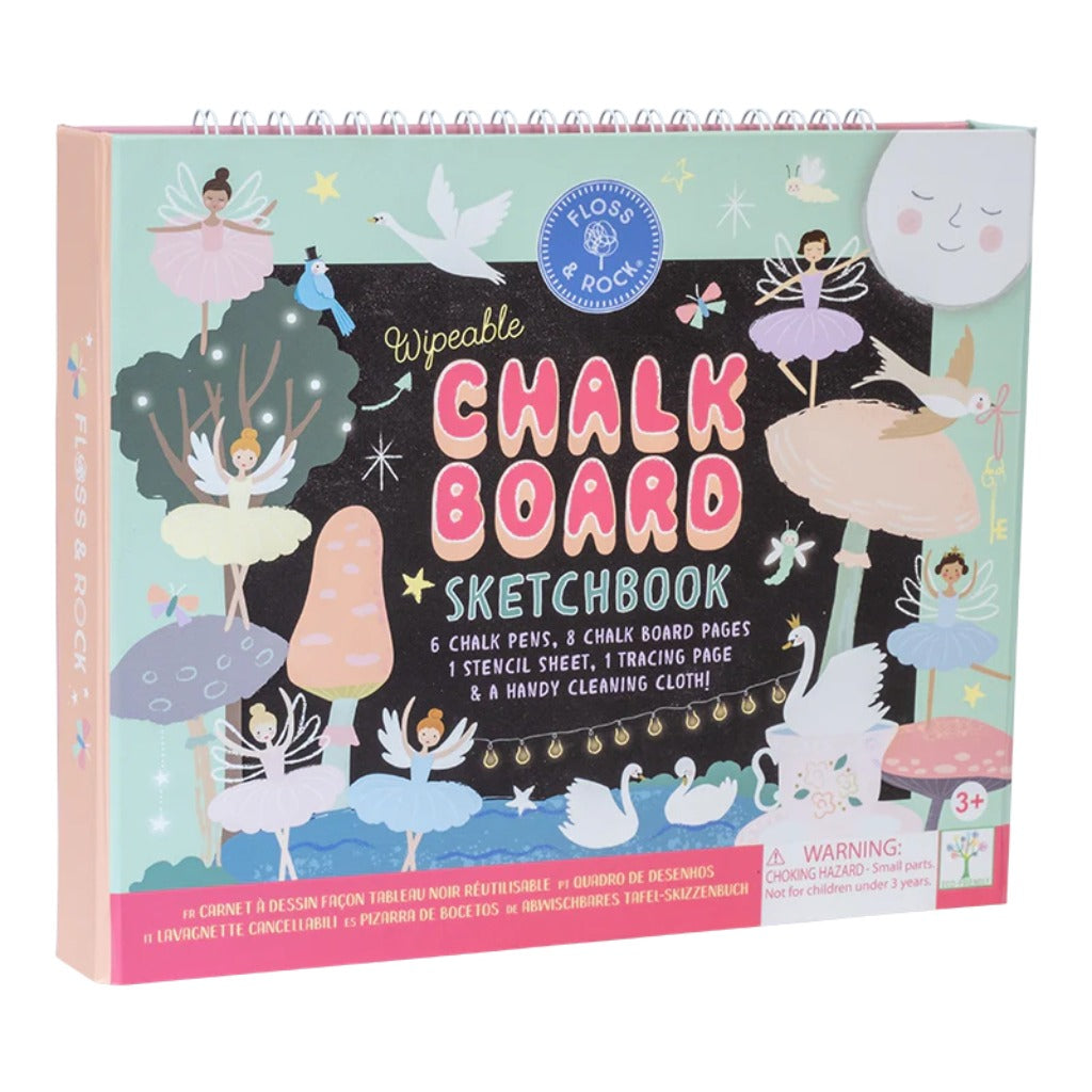 Floss & Rock Chalkboard Sketchbook Enchanted