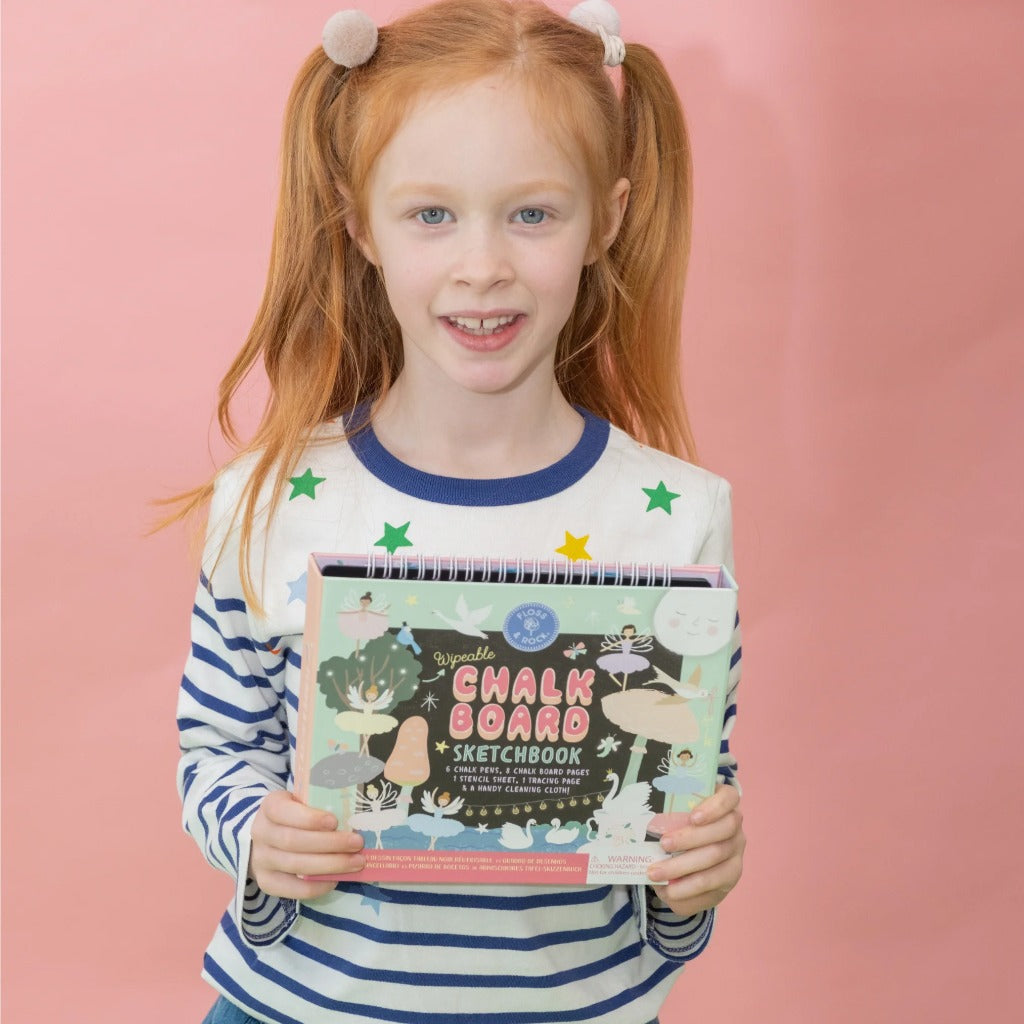 Floss & Rock Chalkboard Sketchbook Enchanted