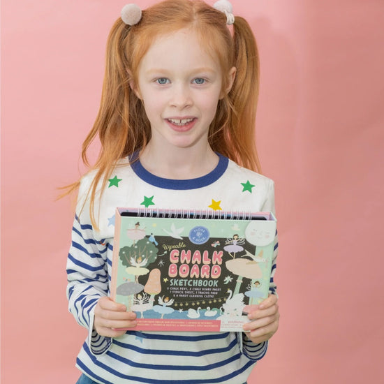 Floss & Rock Chalkboard Sketchbook Enchanted