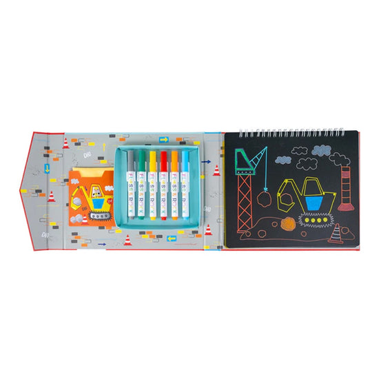 Floss & Rock Chalkboard Sketchbook Construction