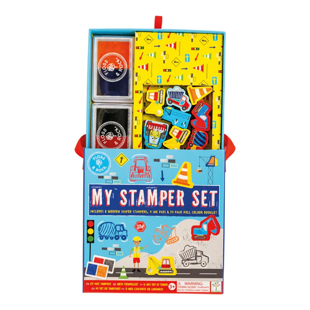 Floss & Rock Stamper Set Construction