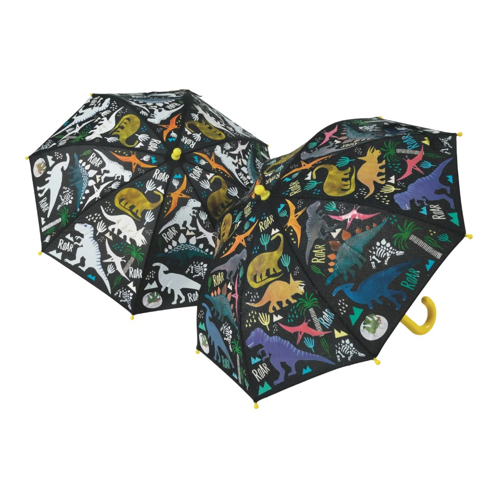 Floss & Rock Colour Changing Umbrella Dino