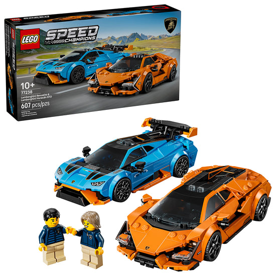 LEGO Lamborghini Revuelto & Huracán STO