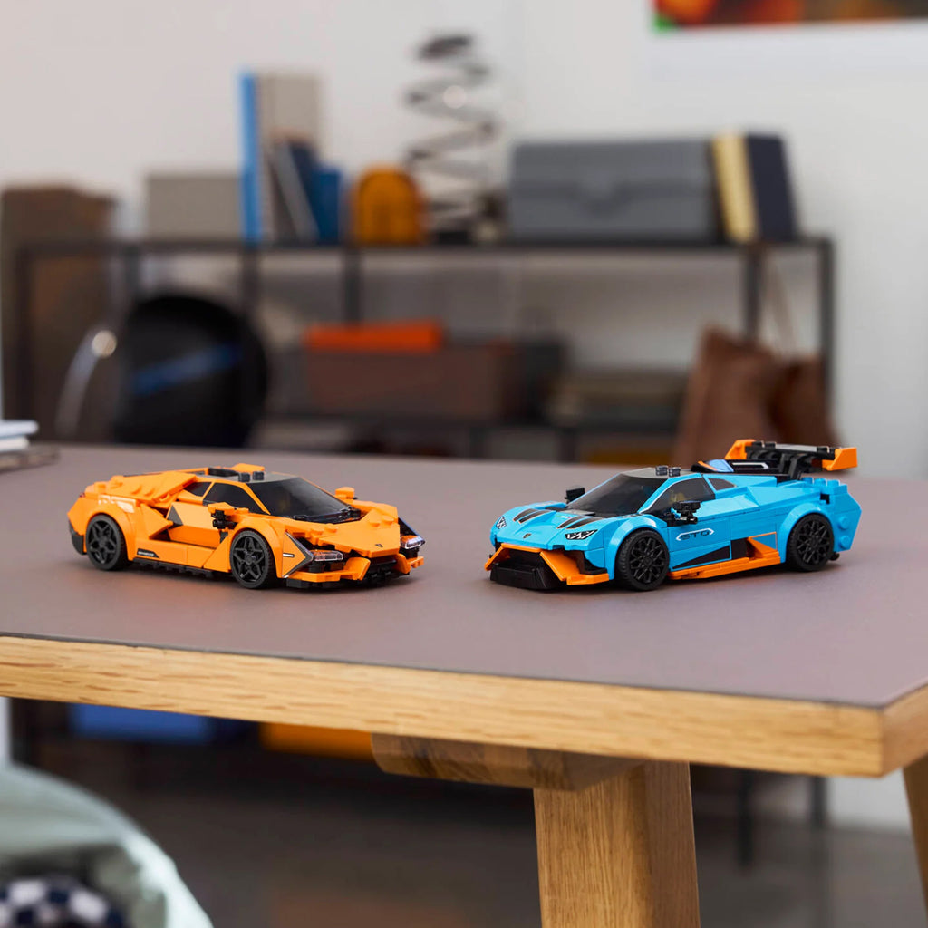 LEGO Lamborghini Revuelto & Huracán STO