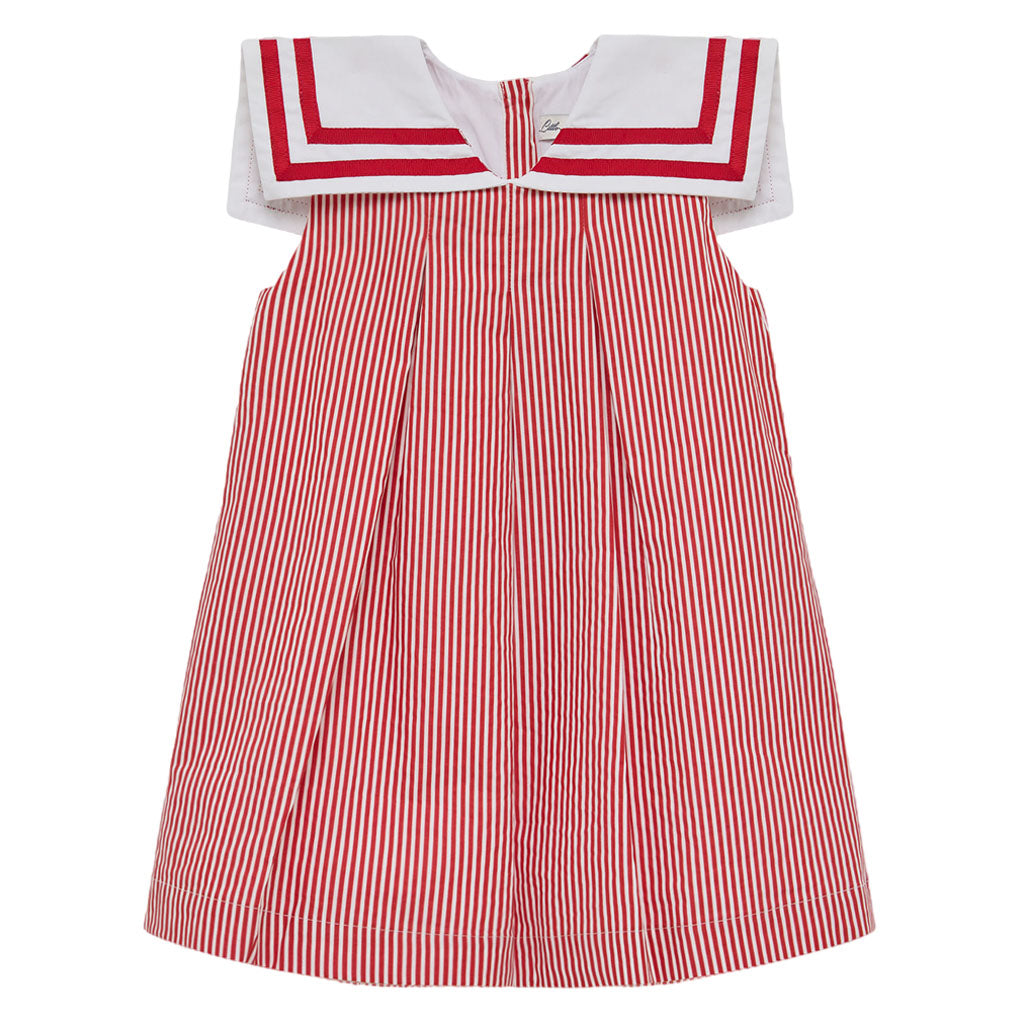 Little Harry Hampton Little Red Sailor Dress
