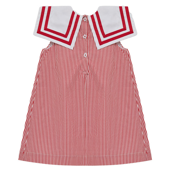 Little Harry Hampton Little Red Sailor Dress