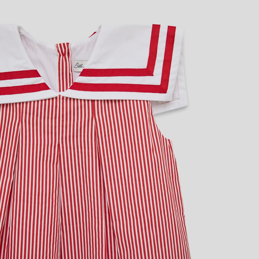 Little Harry Hampton Little Red Sailor Dress
