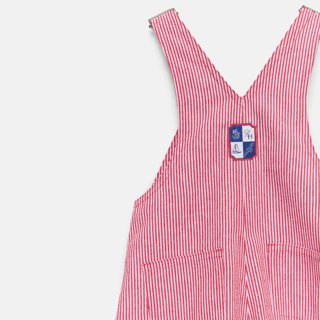 Little Harry Hampton Little Red Sailor Overalls