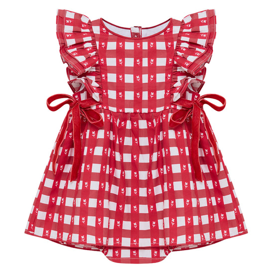 Little Harry Hampton Little Frill Romper Dress