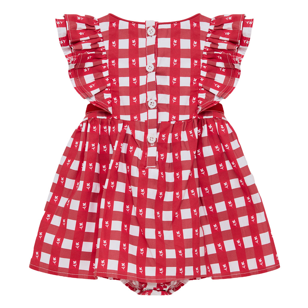 Little Harry Hampton Little Frill Romper Dress
