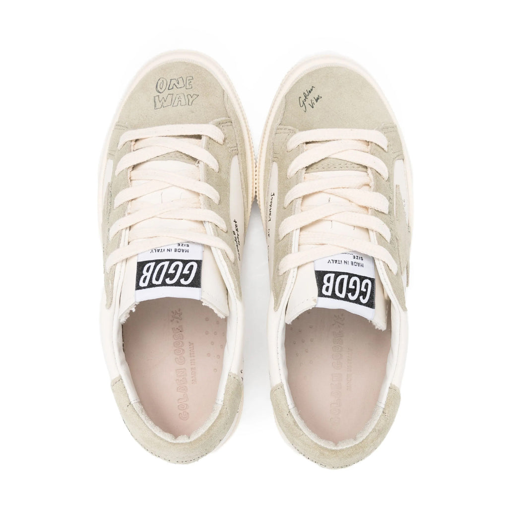 Golden Goose May Leather and Suede Star Sneakers
