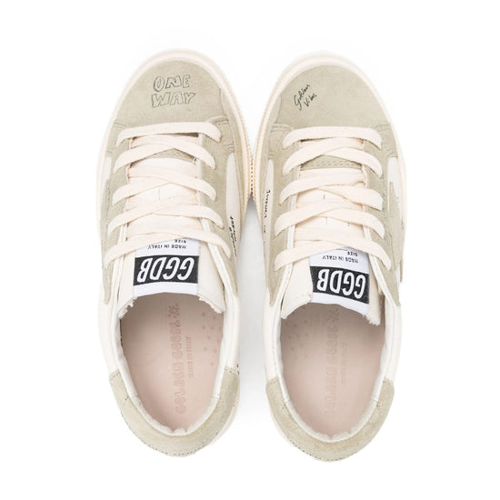 Golden Goose May Leather and Suede Star Sneakers