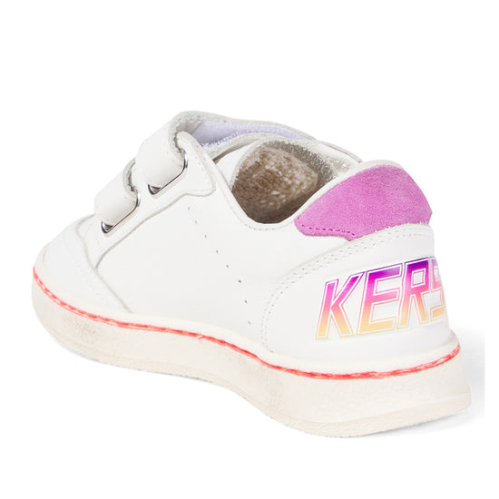 Golden Goose Ballstar Strap With Printed Star Leather Sneakers