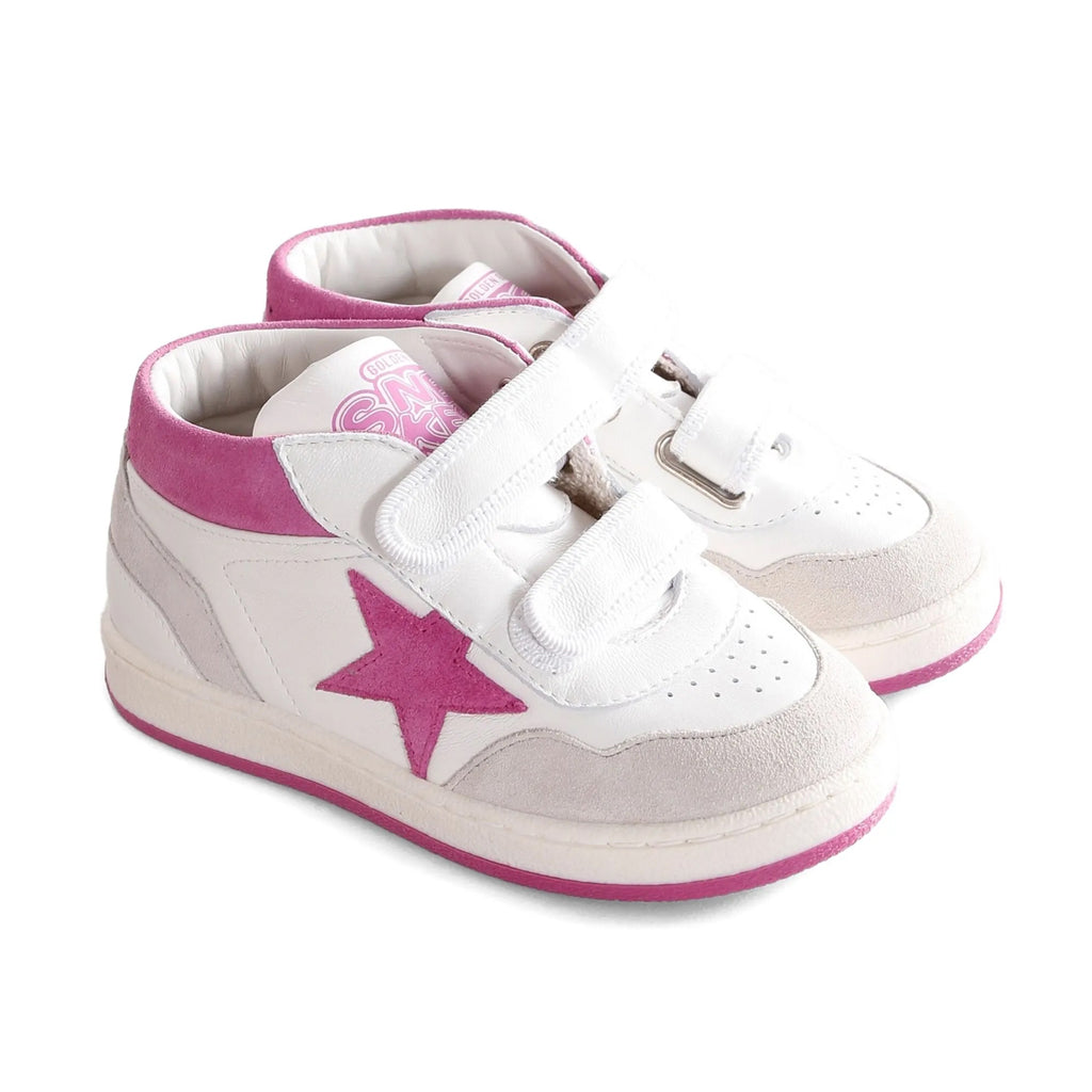 Golden Goose June Basket Leather Star Sneakers