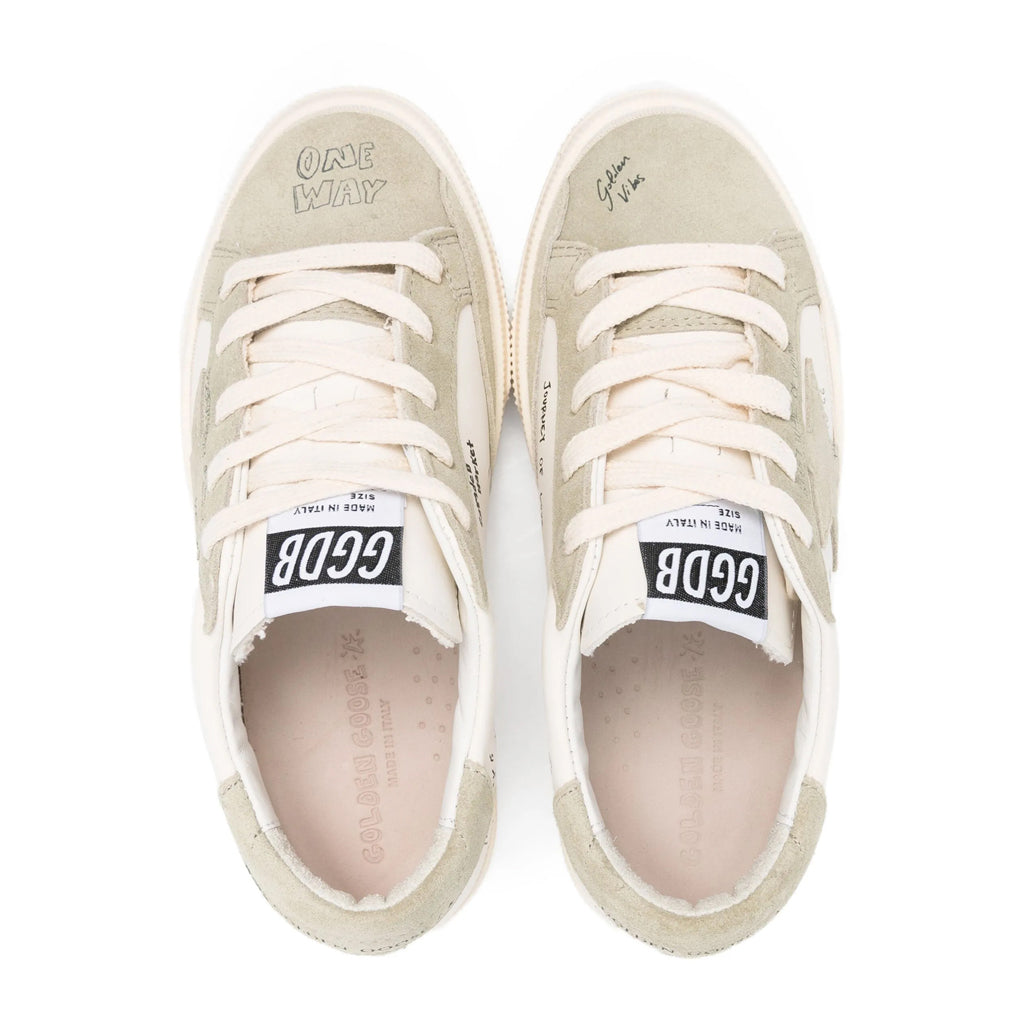 Golden Goose May Leather and Suede Star Sneakers
