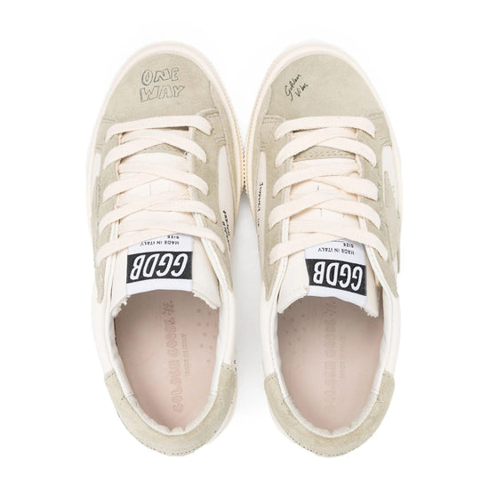 Golden Goose May Leather and Suede Star Sneakers