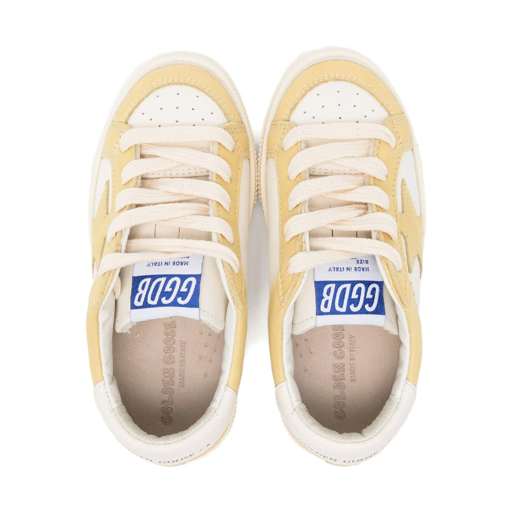 Golden Goose May Leather and Suede Star Sneakers