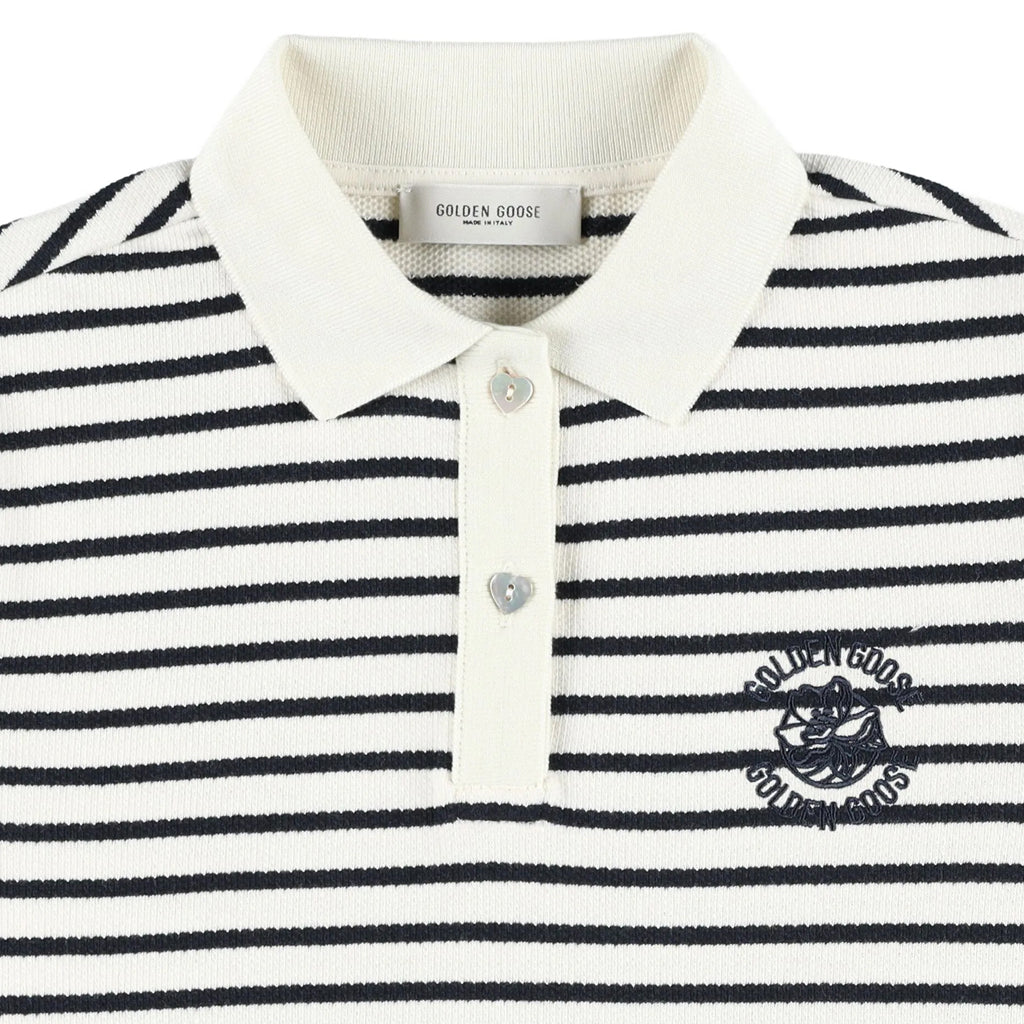 Golden Goose Striped Polo Dress