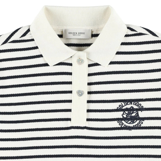 Golden Goose Striped Polo Dress
