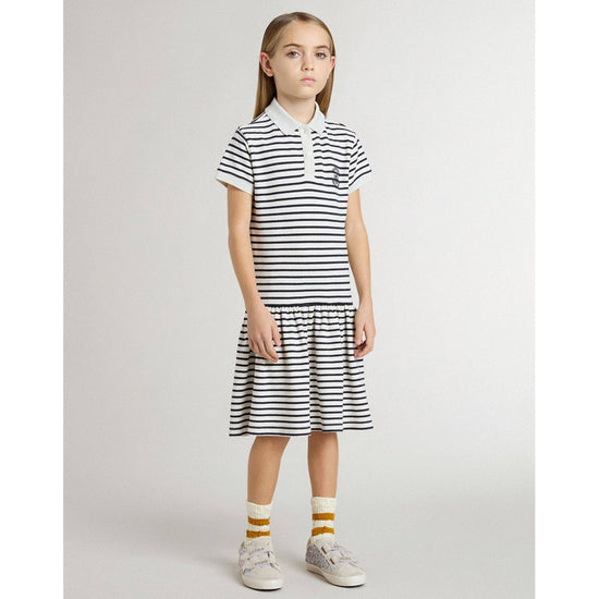 Golden Goose Striped Polo Dress