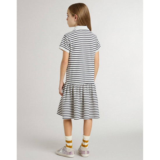 Golden Goose Striped Polo Dress