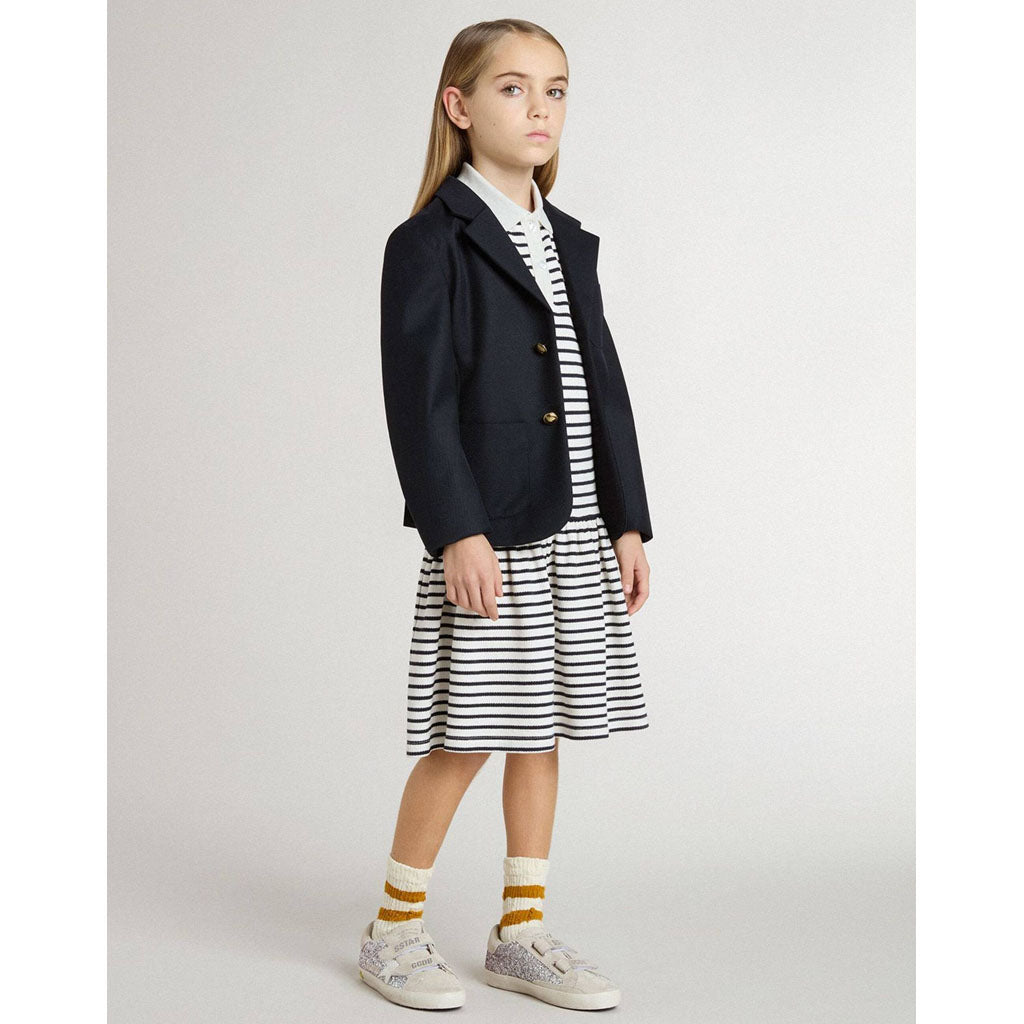 Golden Goose Striped Polo Dress