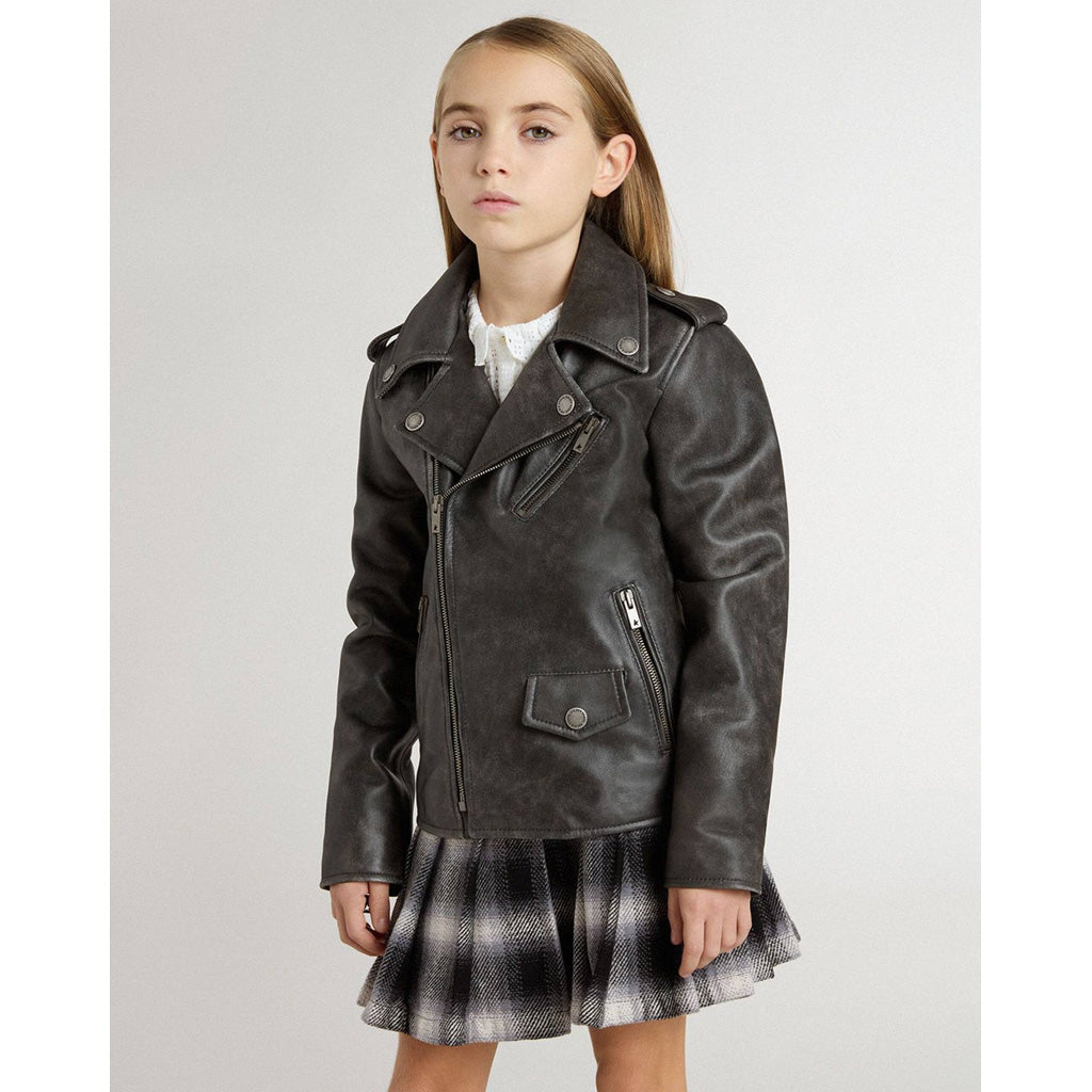 Golden Goose Chiodo Leather Jacket