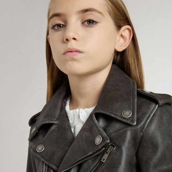 Golden Goose Chiodo Leather Jacket