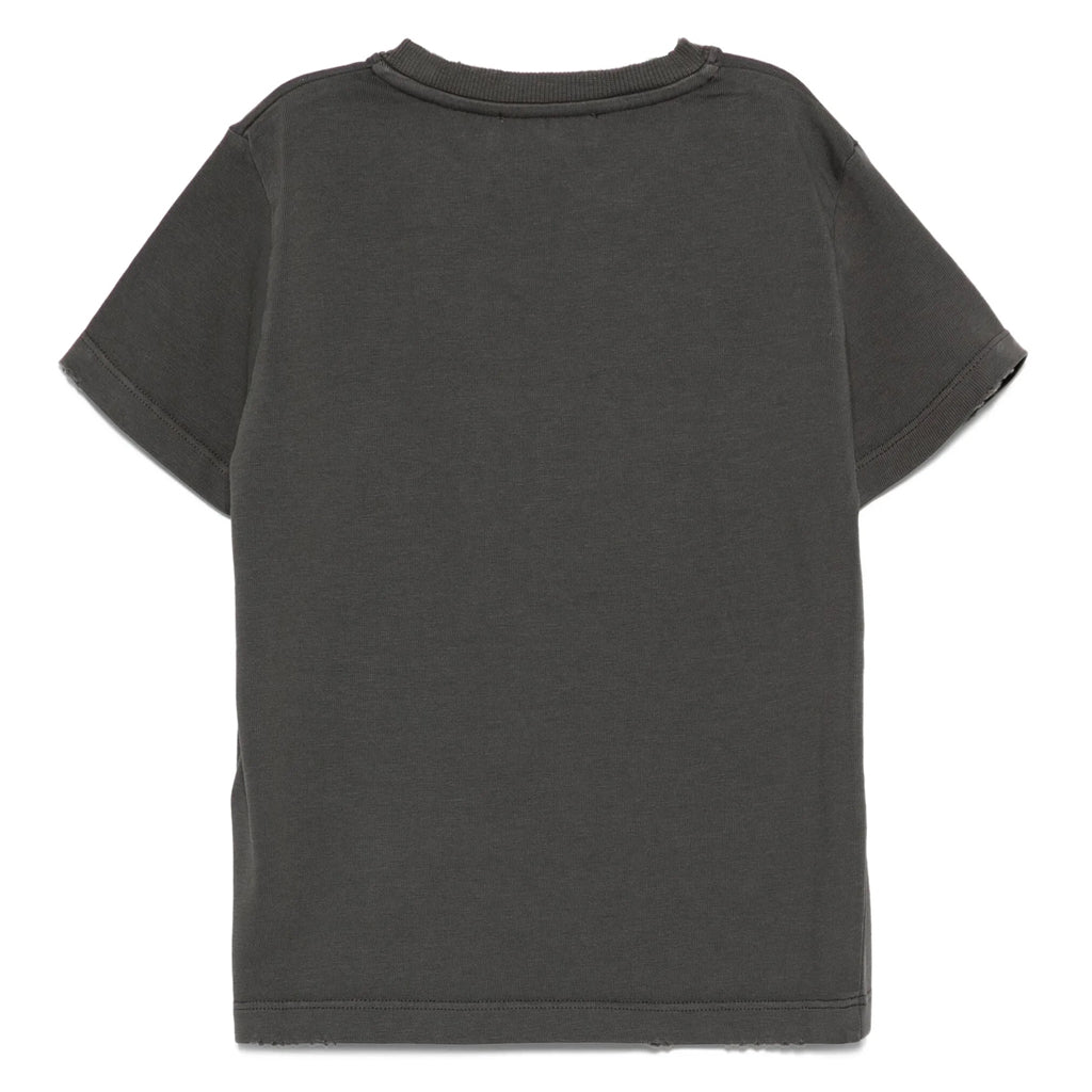 Golden Goose Distressed Cotton T-shirt With Logo