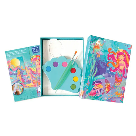 Box Candiy Mermaids Watercolor Art Set