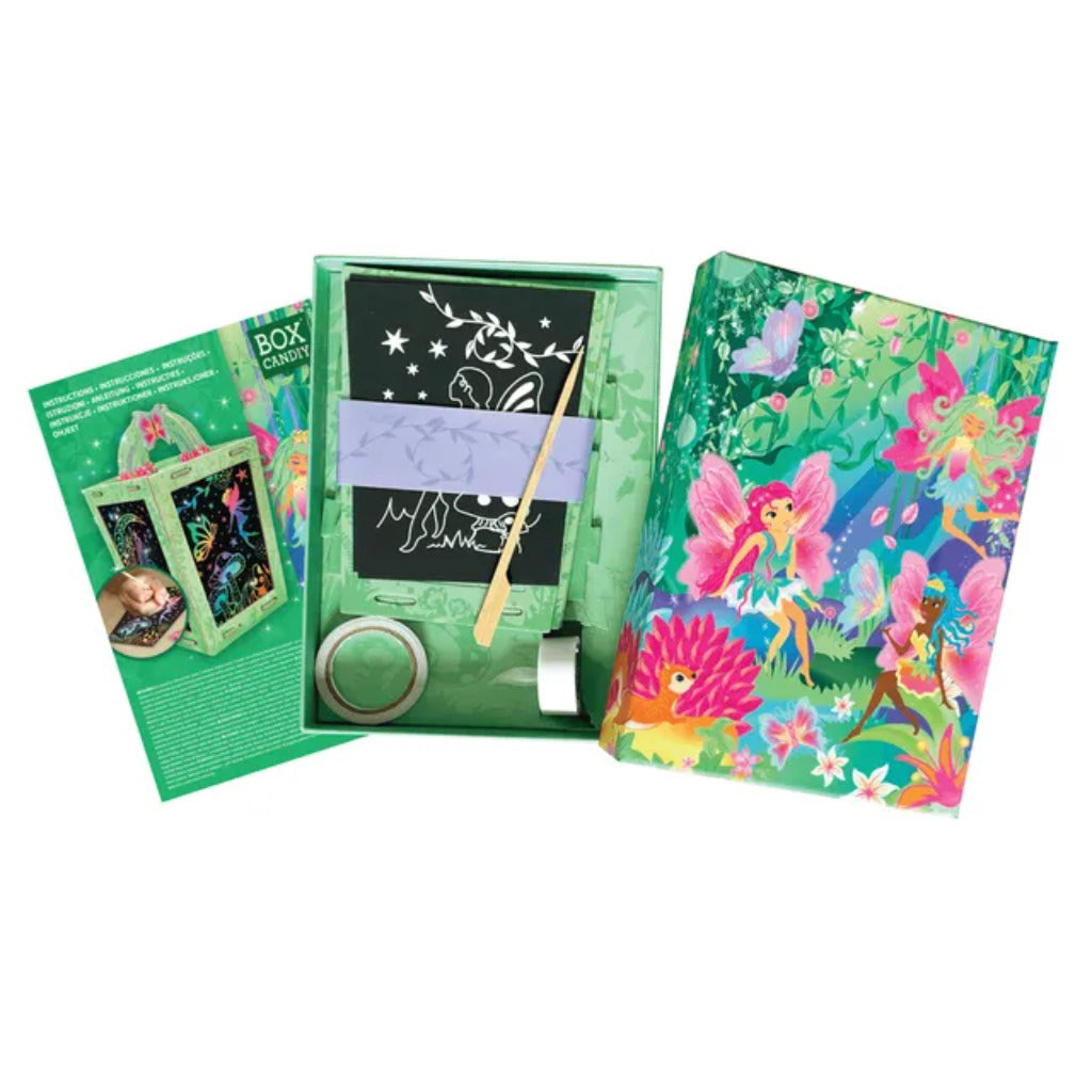Box Candiy Twilight Fairy Lantern Scratch Art Set