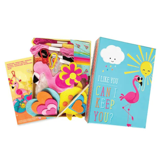 Box Candiy Deco Backpack Charms Felt Art Set