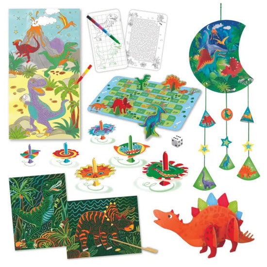 Box Candiy Dino Adventure Travel Suitcase Multi Craft and Activity Set