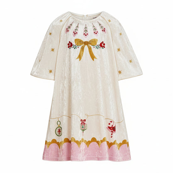 Eirene Velvet Christmas Dress