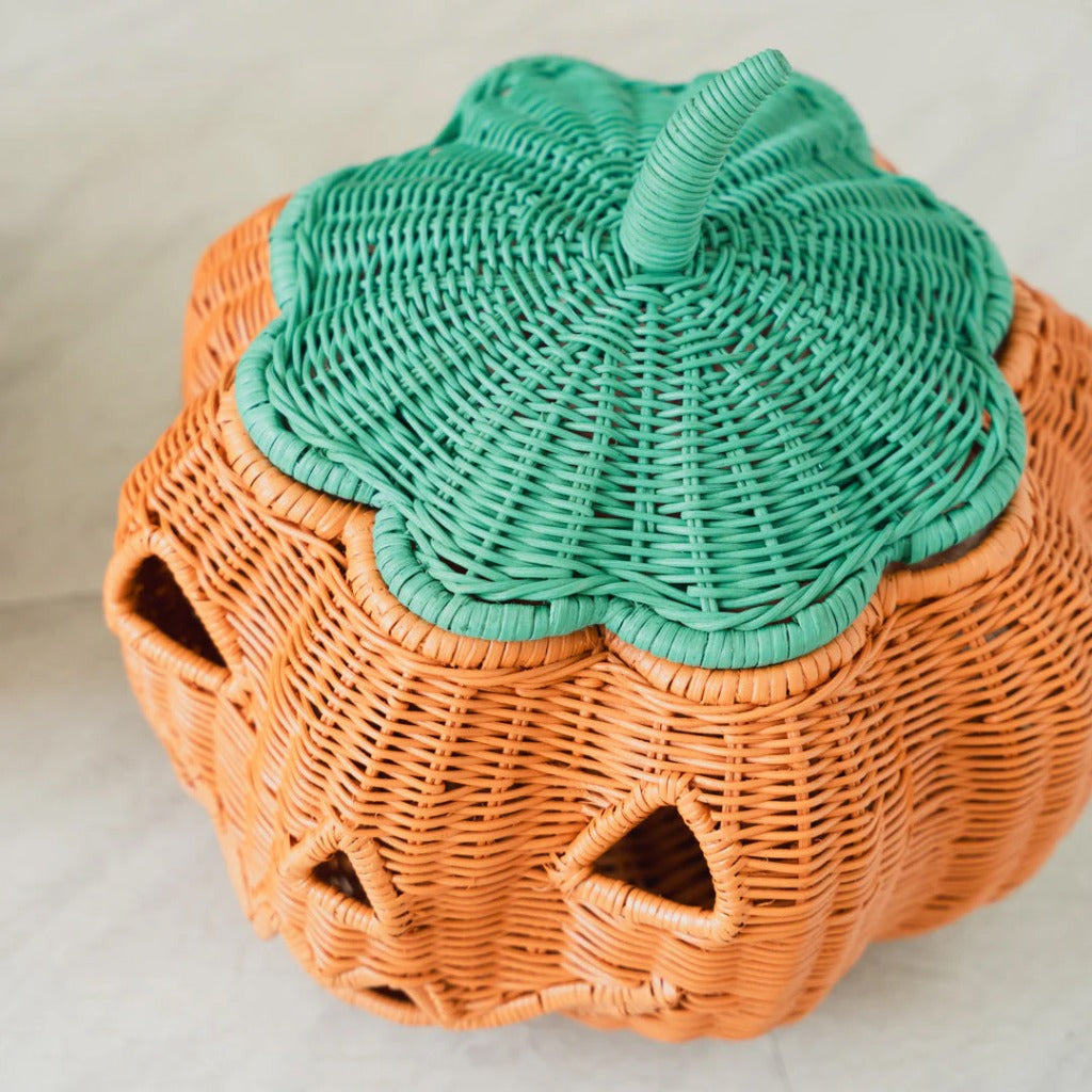 Momiji Pumpkin Face Basket