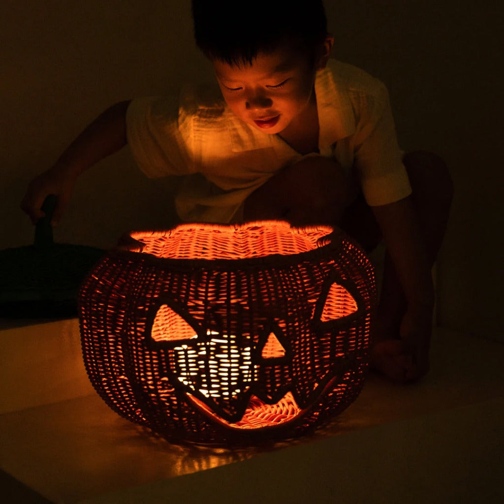 Momiji Pumpkin Face Basket