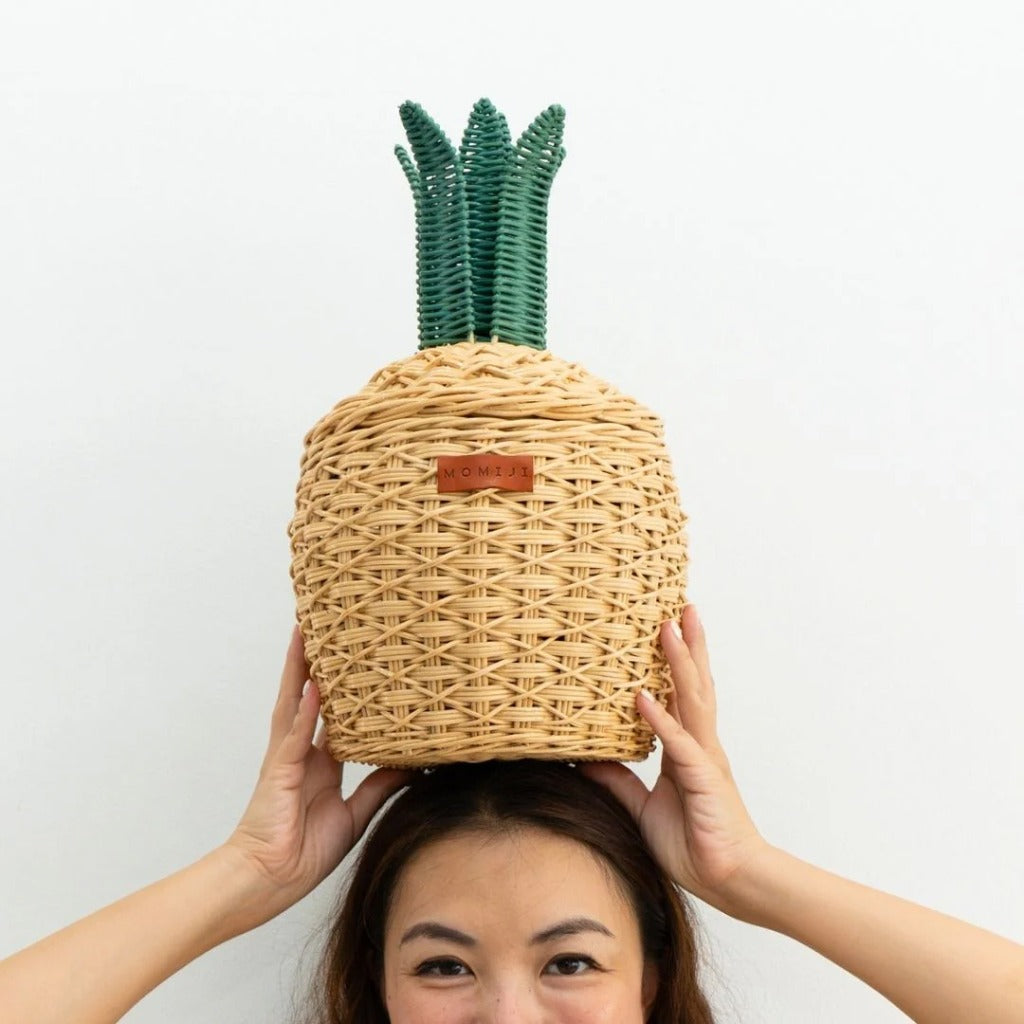 Momiji Small Pineapple Basket - Natural