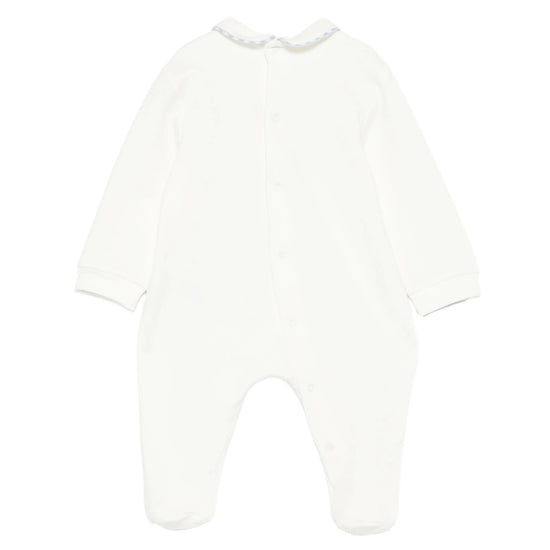 Il Gufo Romper With Footies