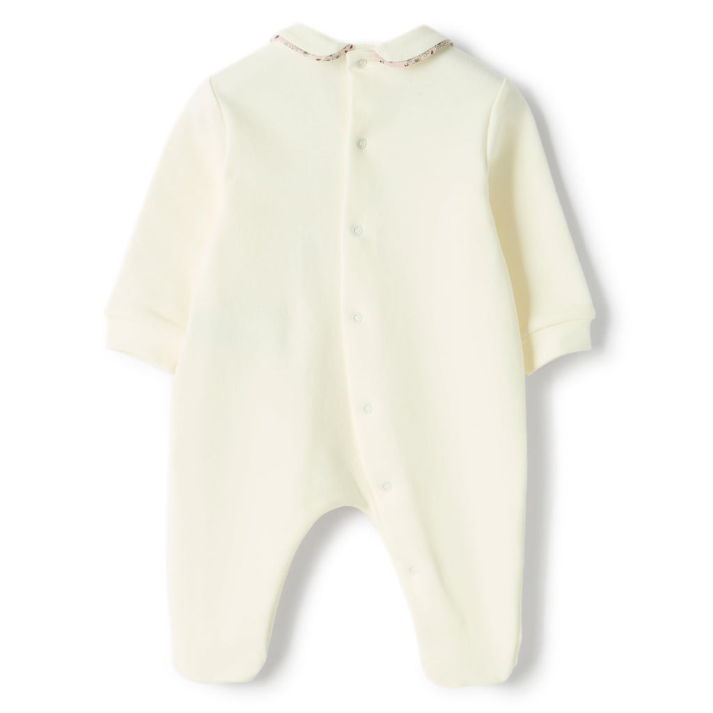 Il Gufo Romper With Footies