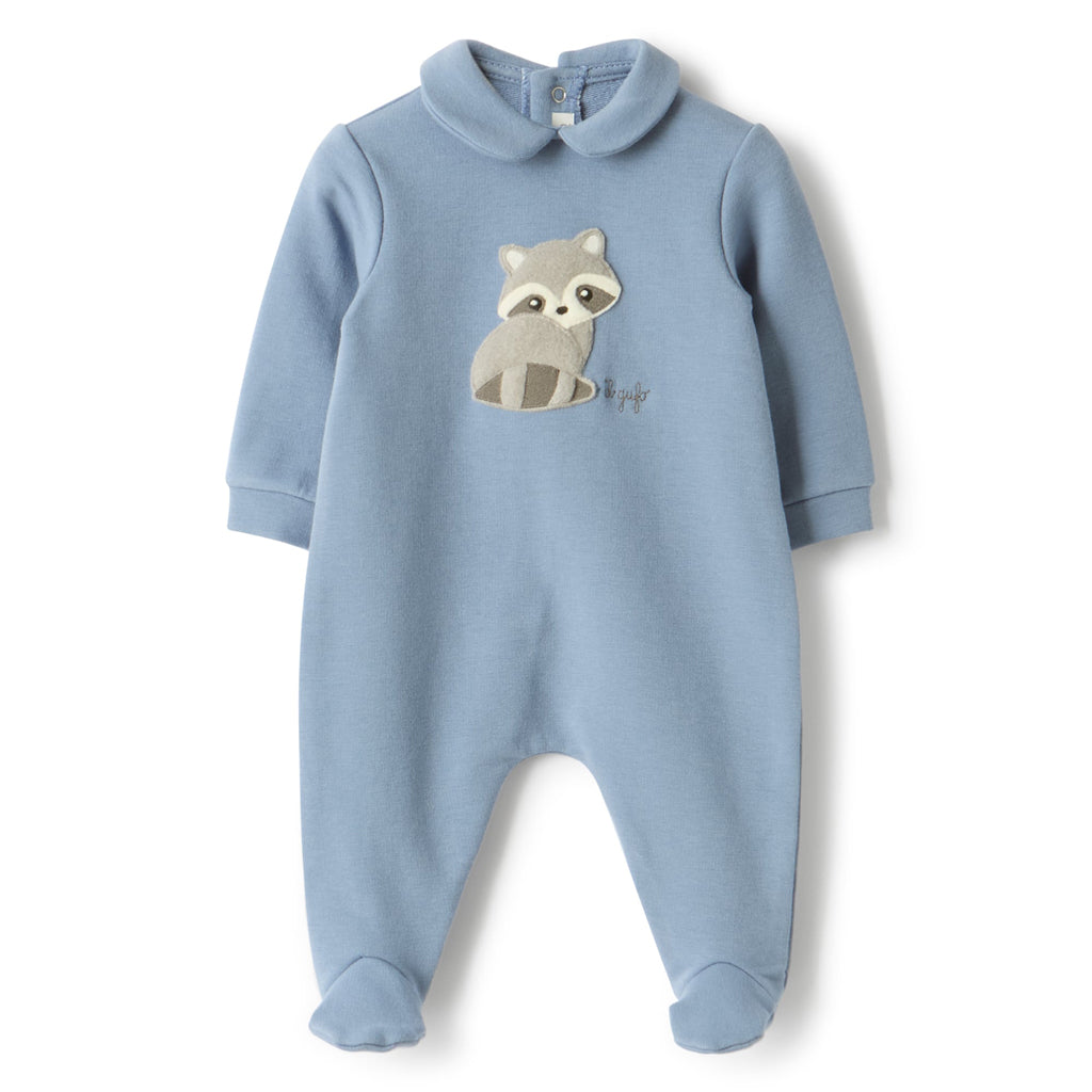 Il Gufo Romper With Footies