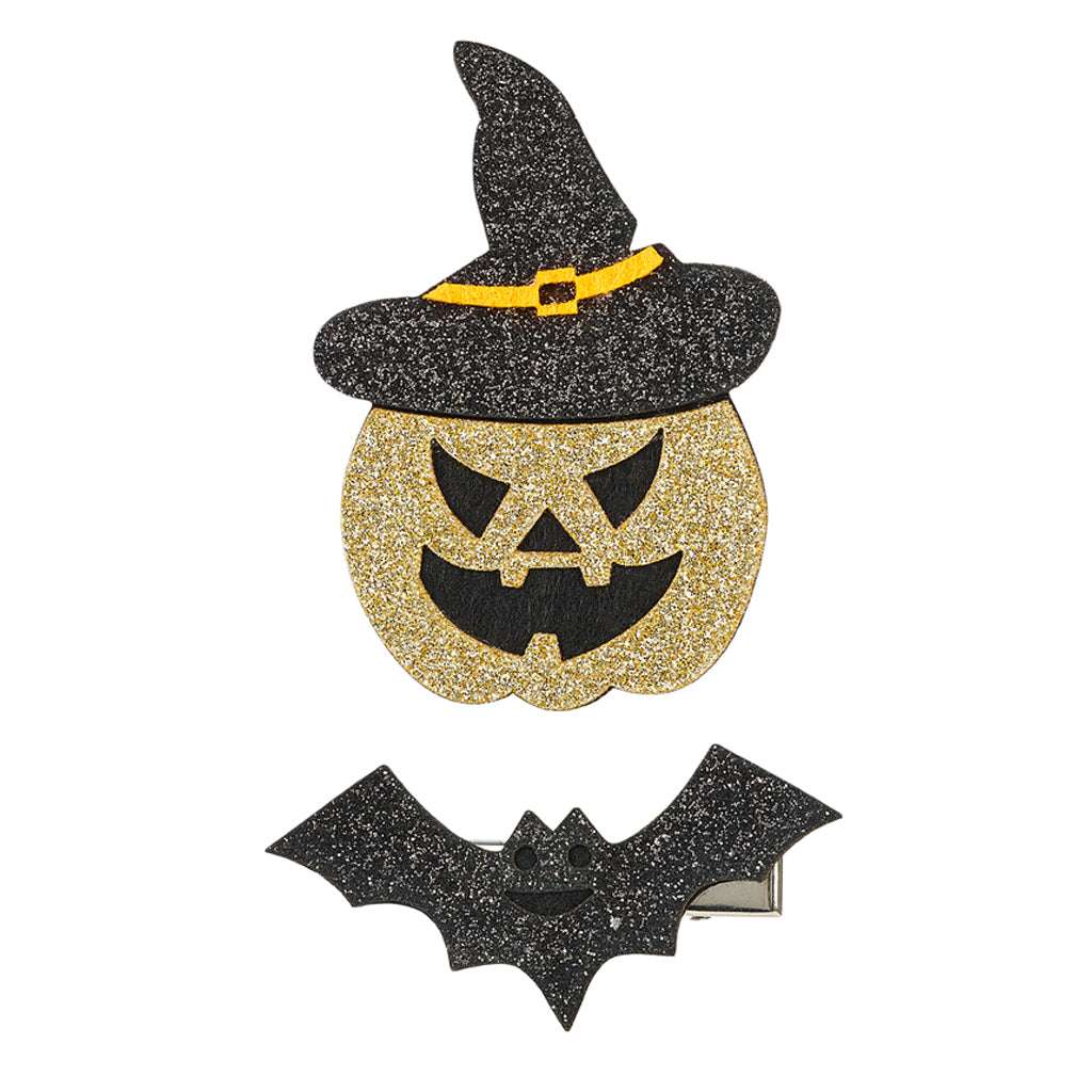 Souza Willa Pumpkin Bat Hair Claw