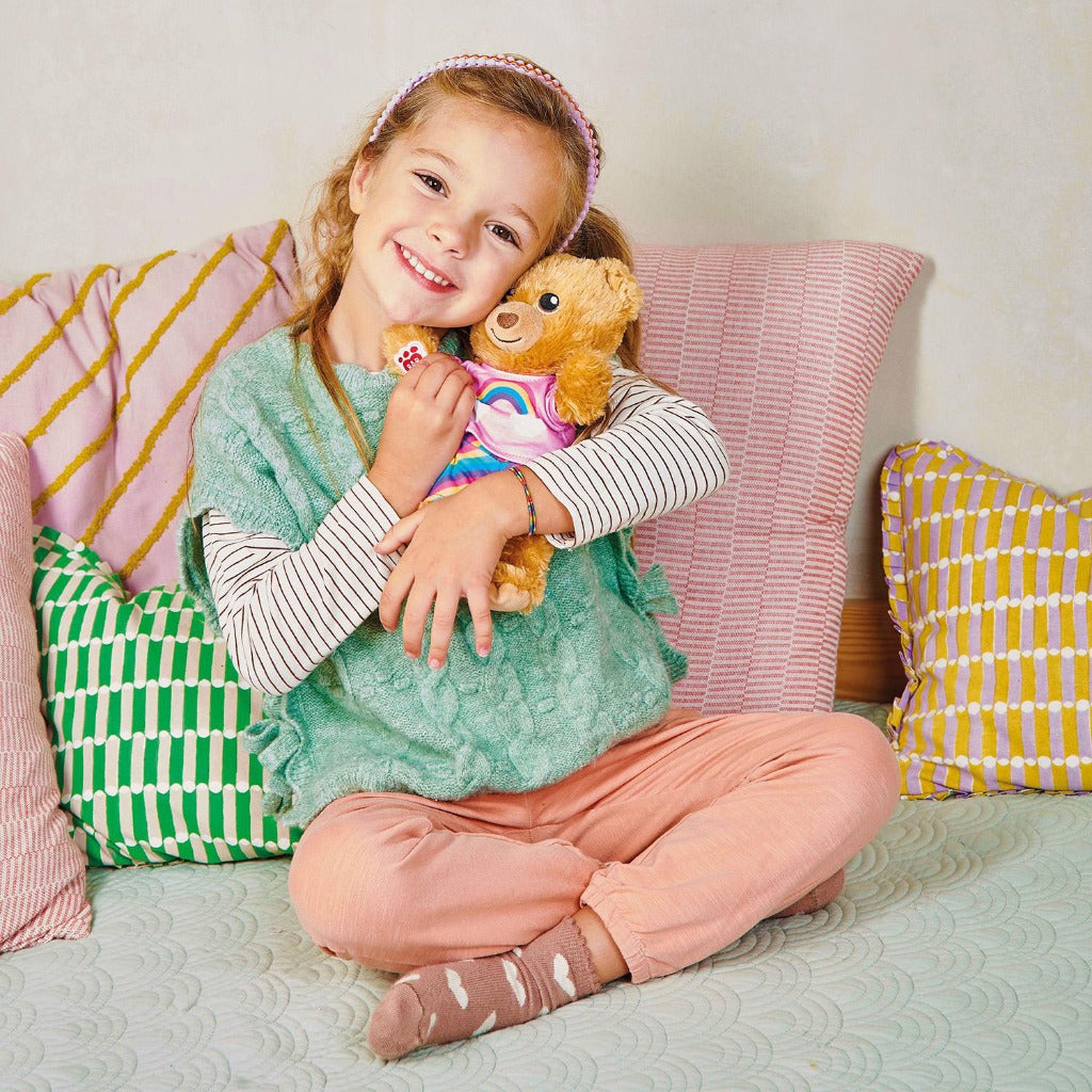 Casdon BAB Bear & Outfit Style 1 Rainbow