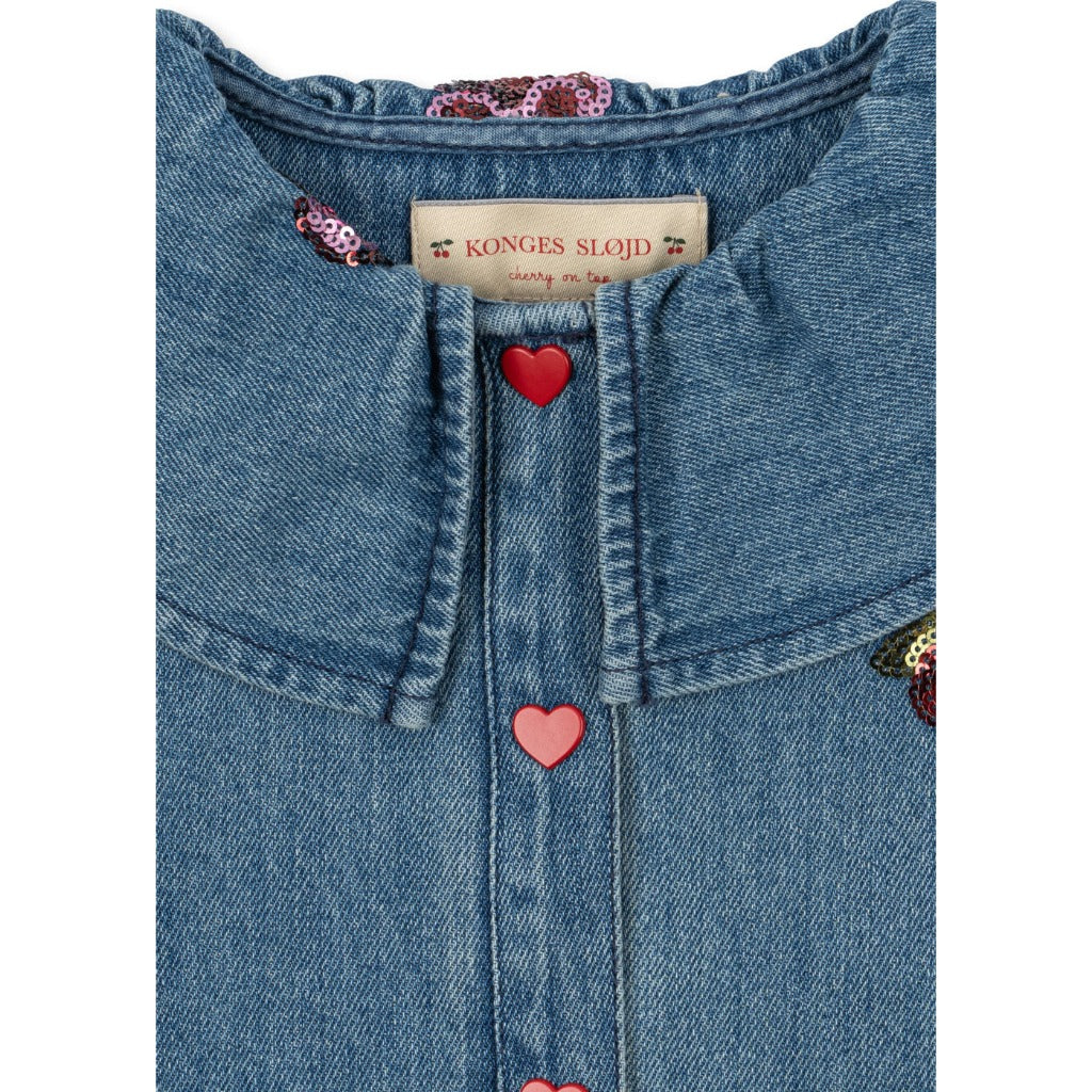 Konges Sløjd Magot Sequin Denim Shirt