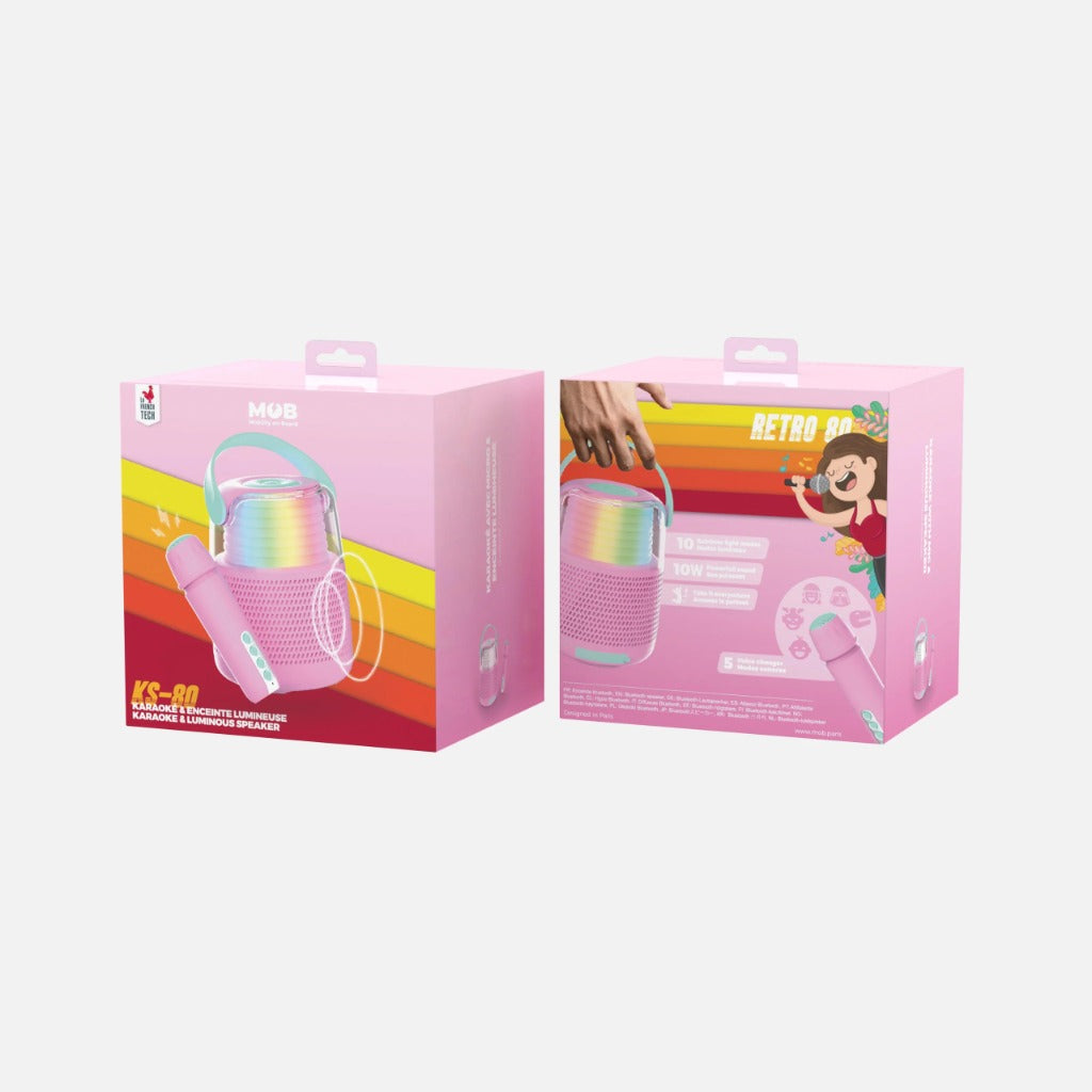 MOB Enceinte KS-80 Rose