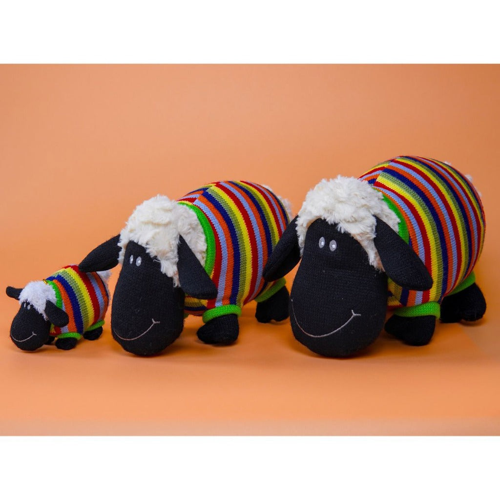 Best Years Sheep Toy With Stripe Jumper